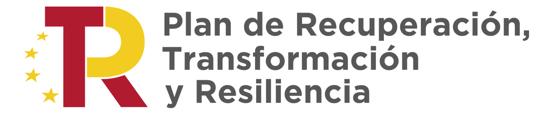 Logo Plan de Recuperacion, Transformacion y Resiliencia